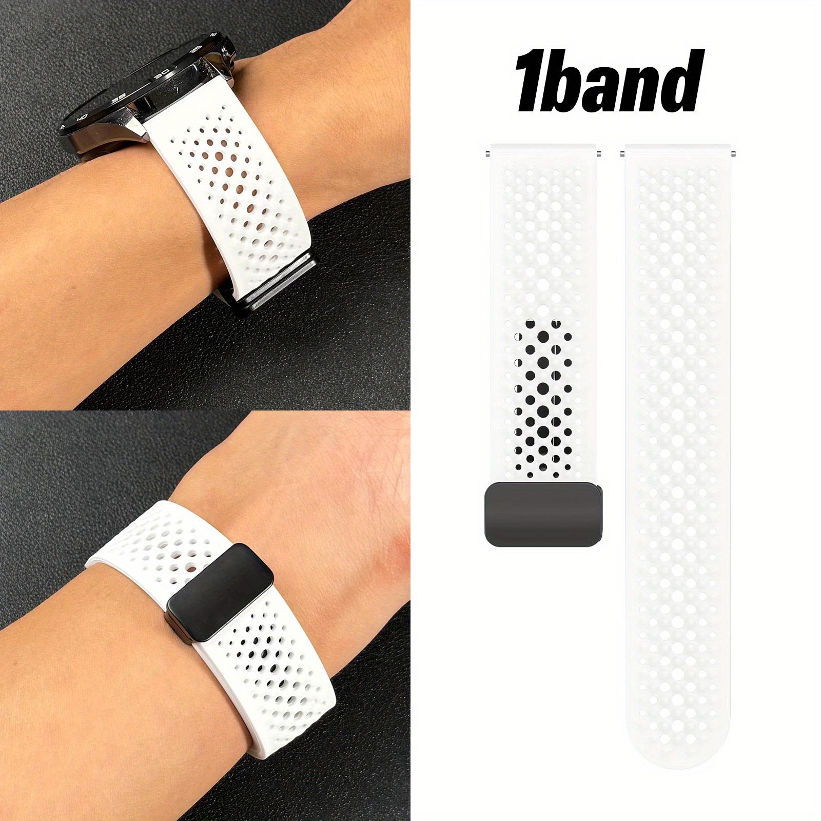 

Sports Wristband For Xiaomi S4 Sport Folding Buckle Wristband For Redmi Watch 5 Active Strap Honeycomb Mesh Magnetic Band 22mm