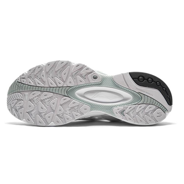 Li Ning V8 Trendy Mesh Non slip Lightweight Low top Running Shoes Men's Bellflower Gray ARHP093-2