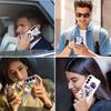 Watercolor Floral Pattern Case For Samsung Galaxy S26 S25 Ultra S24 S23 FE S22 Plus S21 Built-in Metal Plate Magnetic Silicone Cover