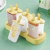 Set 6 Pieces Popsicle Molds Ice Popsicle Maker Reusable Ice Popsicle Mold Easy-Release Homemade Ice Cream Molds