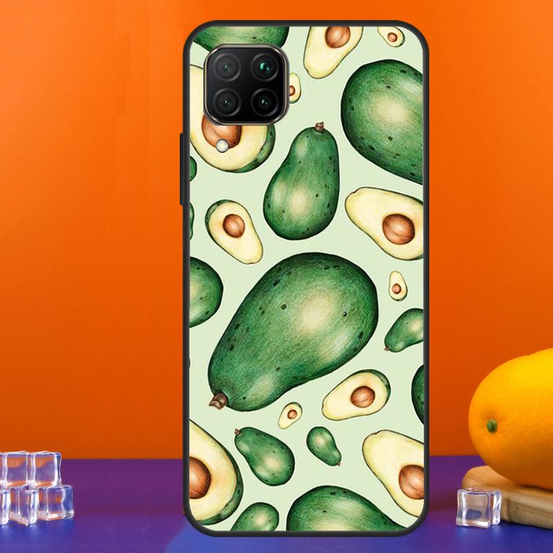 Avocado Collage For Huawei Nova Y90 Y91 Y60 Y70 Y72 Y61 9 10 SE 12i 12s 11i 5T P60 Pro P20 P30 P40 Lite Case