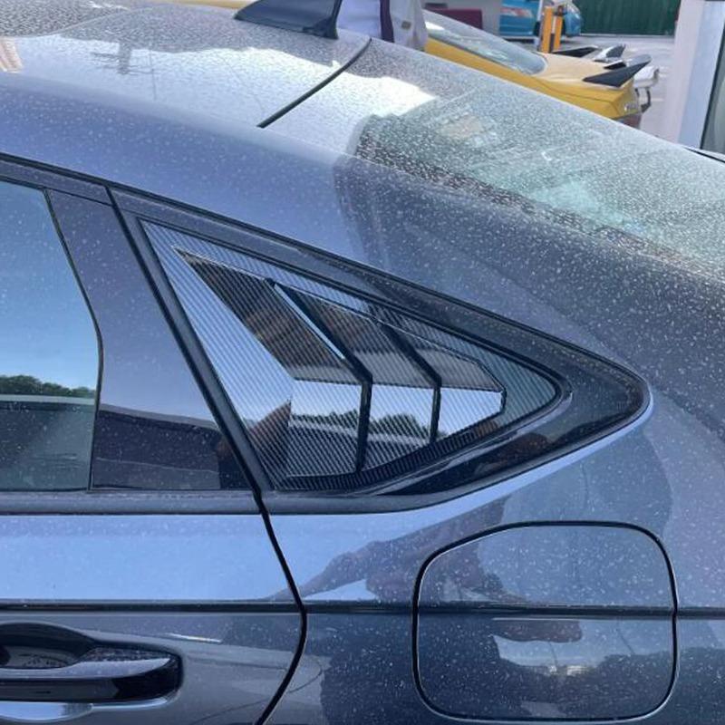 Side Rear Window Louvers Air Vent Shades Cover ABS Plastic Decoration Trim For Honda Accord 11th  2024 Exterior Accessories