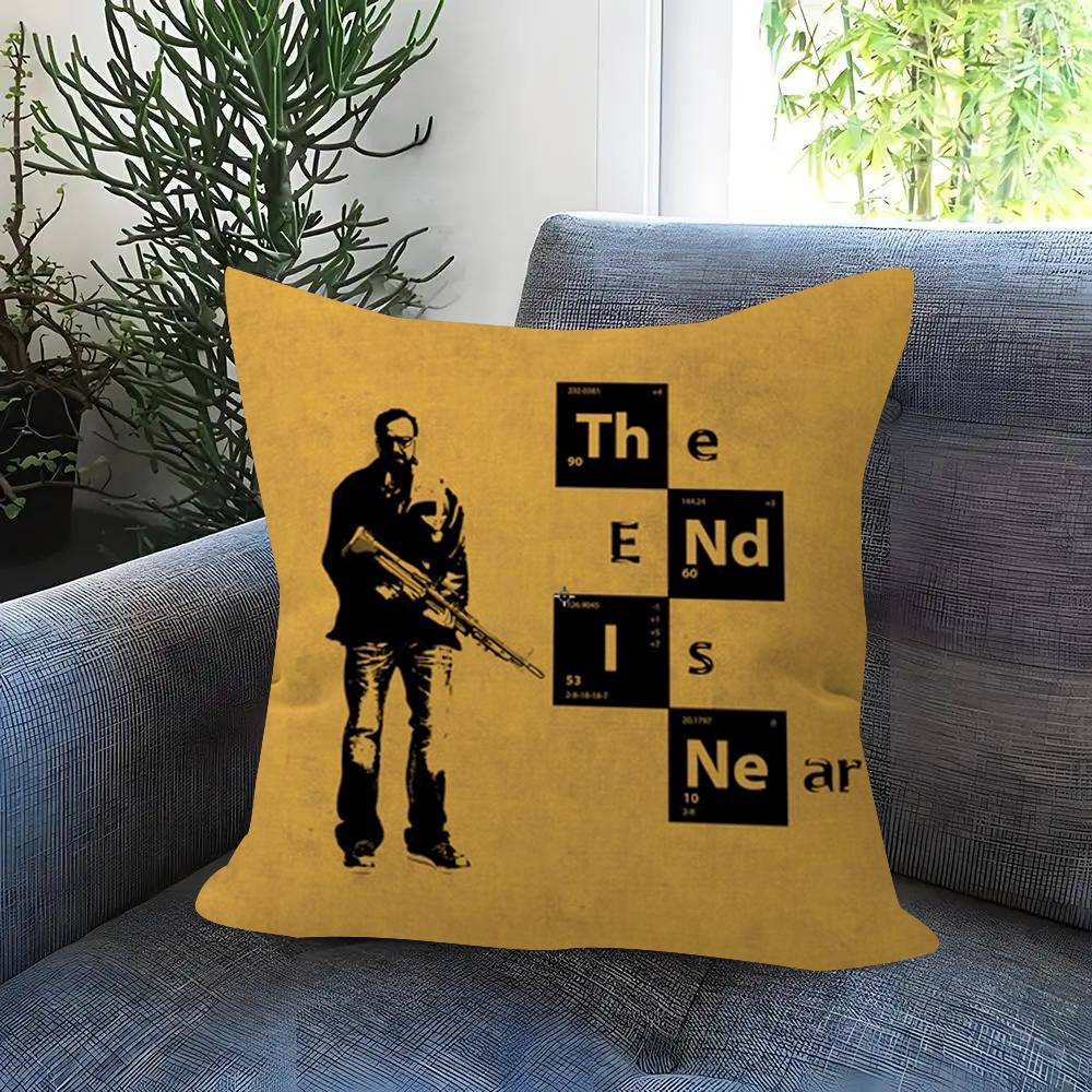 Classic Breaking Bad Tv Cushion Cover Pillow Cover Decor Pillowcase Printed Cushion Case For Couch