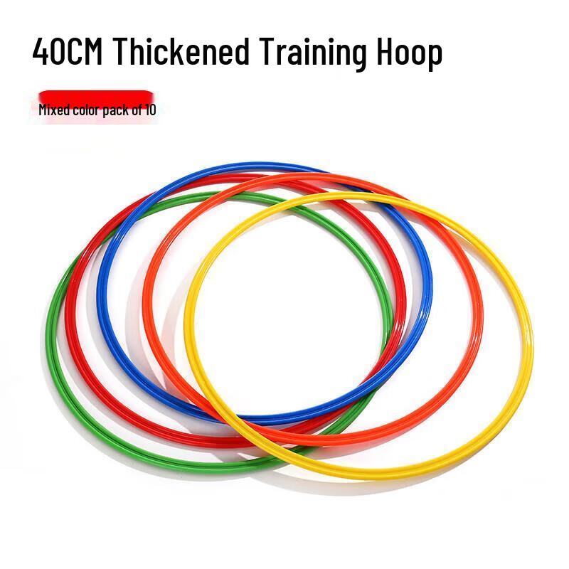 

Football Agility Speed Training Rings - 10 Pack