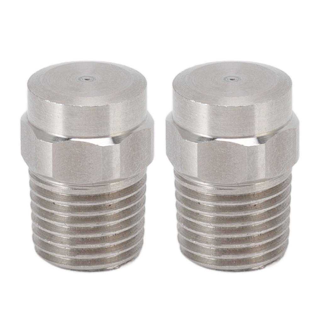 2 BUC Duze de Pulverizare Filet Exterior G1/4 Cap Plat Oțel Inoxidabil Pulverizator de Atomizare pentru Grădină