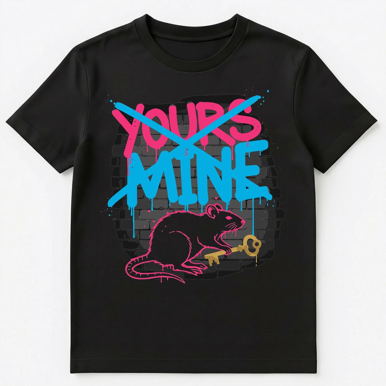 

Newly Bought Home Urban Rat Key Holder Street Art Unisex T-Shirt 2XL