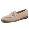 Men's Wingtip Formal Dress Shoes Slip-On Monk Strap Suede Leather Oxfords Solid Color Fits True To Size