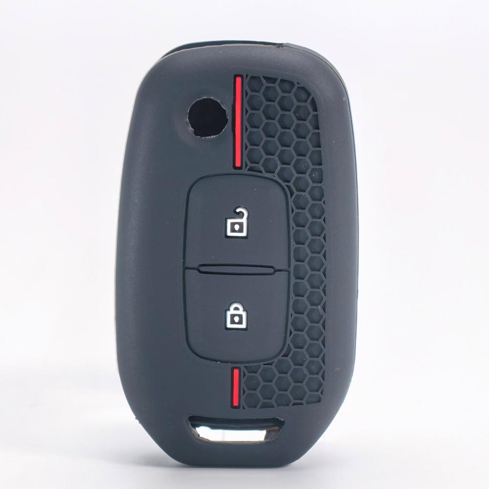Key Shell Cover for Renault Kwid Trafic Clio Kadjar Captur Arkana Sandero Anti-Scratch Guard Shockproof Protection Soft Grip Texture
