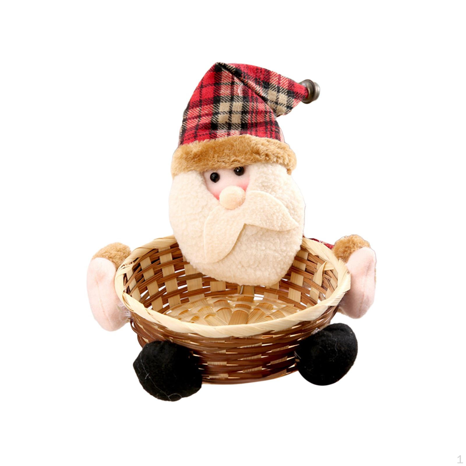 

Коробка для хранения конфет, рождественская корзина, прочные подарки, милый реквизит, украшение на Рождество