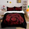 Skull Art Decoration Set Soft Skin-Friendly Bedding Set Includes 1 Duvet Cover And 2 Pillowcase Gift