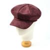 Yunibeosyeolkemiseuteuli Suede Wine Newsboy Cap Suede Newsboy Cap