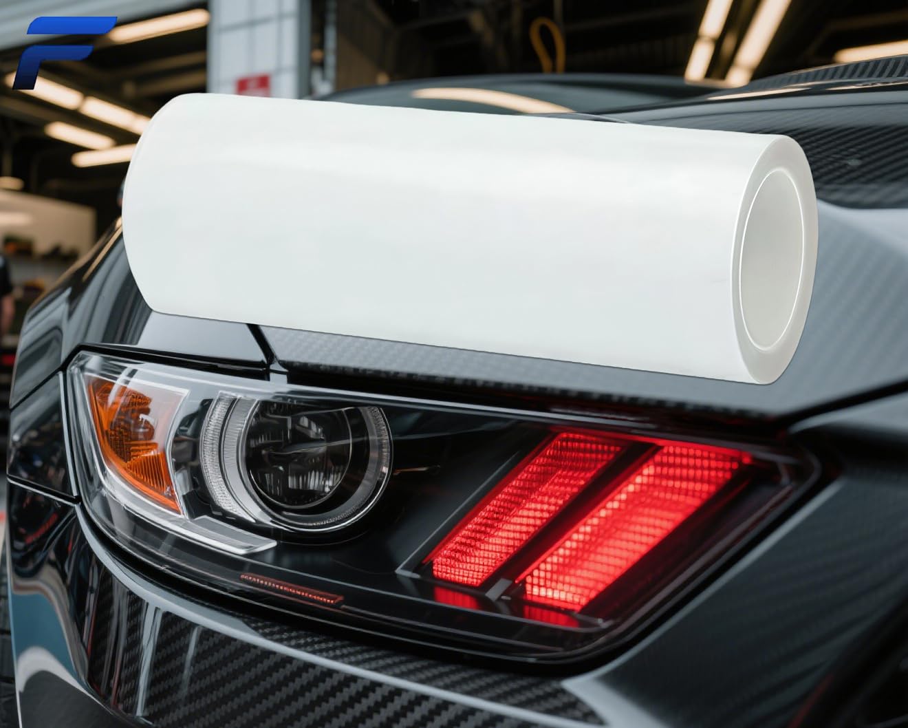 

LZLRUN Dark Black and Light Smoke Headlight Taillight Tint Air 40cm x 300cm