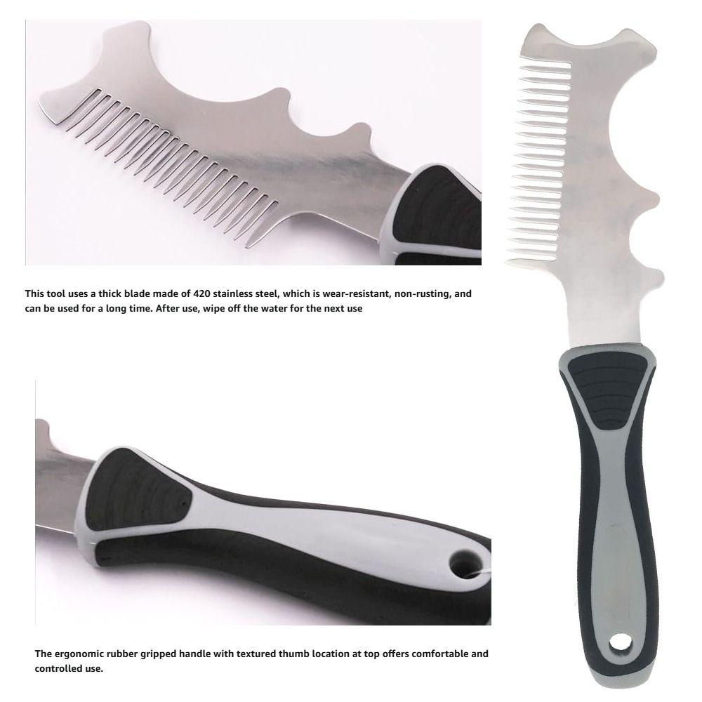Heavy Weighted Paint Brush Comb 4 In 1 Can Opener Function Paint Brush Roller Cleaner Tool Thickened Adhesive Remover