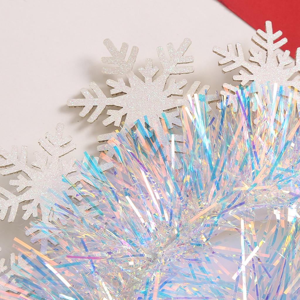 Sweet Christmas Live Broadcast Hairband Women Students Photoshoots Hairband Snowflake Shape Headbands White Color