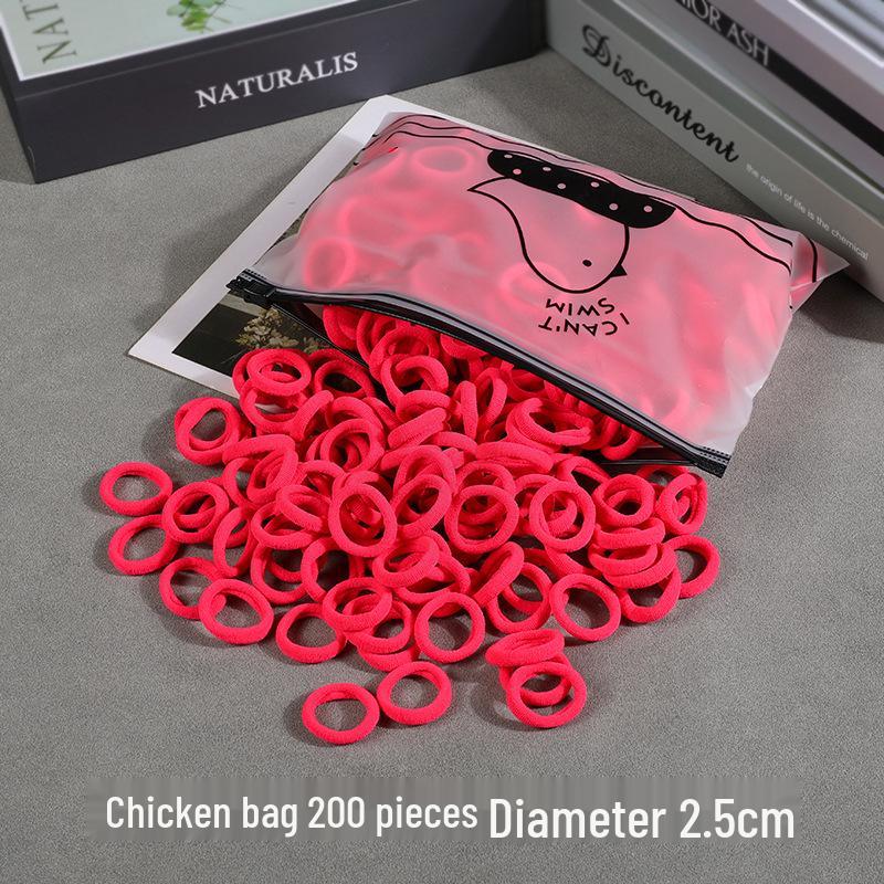 High-Elasticity Hair Ties for Girls - Gentle on Hair, Perfect for Children's Hairstyles