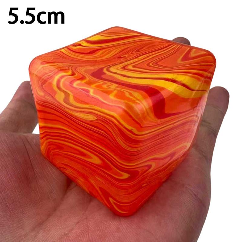 Ice Cube Maltose Decompression Toy Ice Cube Fidget Toys Squeeze Toy Anti-Stress Sensory Toy Pinch For Kids Adults Gift