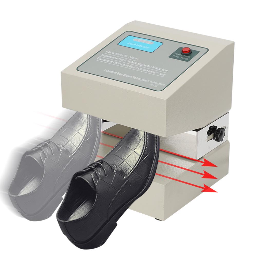 WB-01 Shoe Needle Detector High Accuracy Shoe Metal Detector 13mm Depth Nail Testing MachineAU Plug