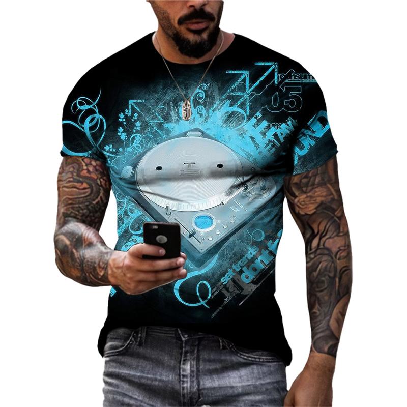 

Летняя мода, новые музыкальные элементы, графические футболки, мужские тенденции, хип-хоп, уличный стиль, крутая футболка, футболки в стиле Харадзюку с 3D принтом, топы 6XL