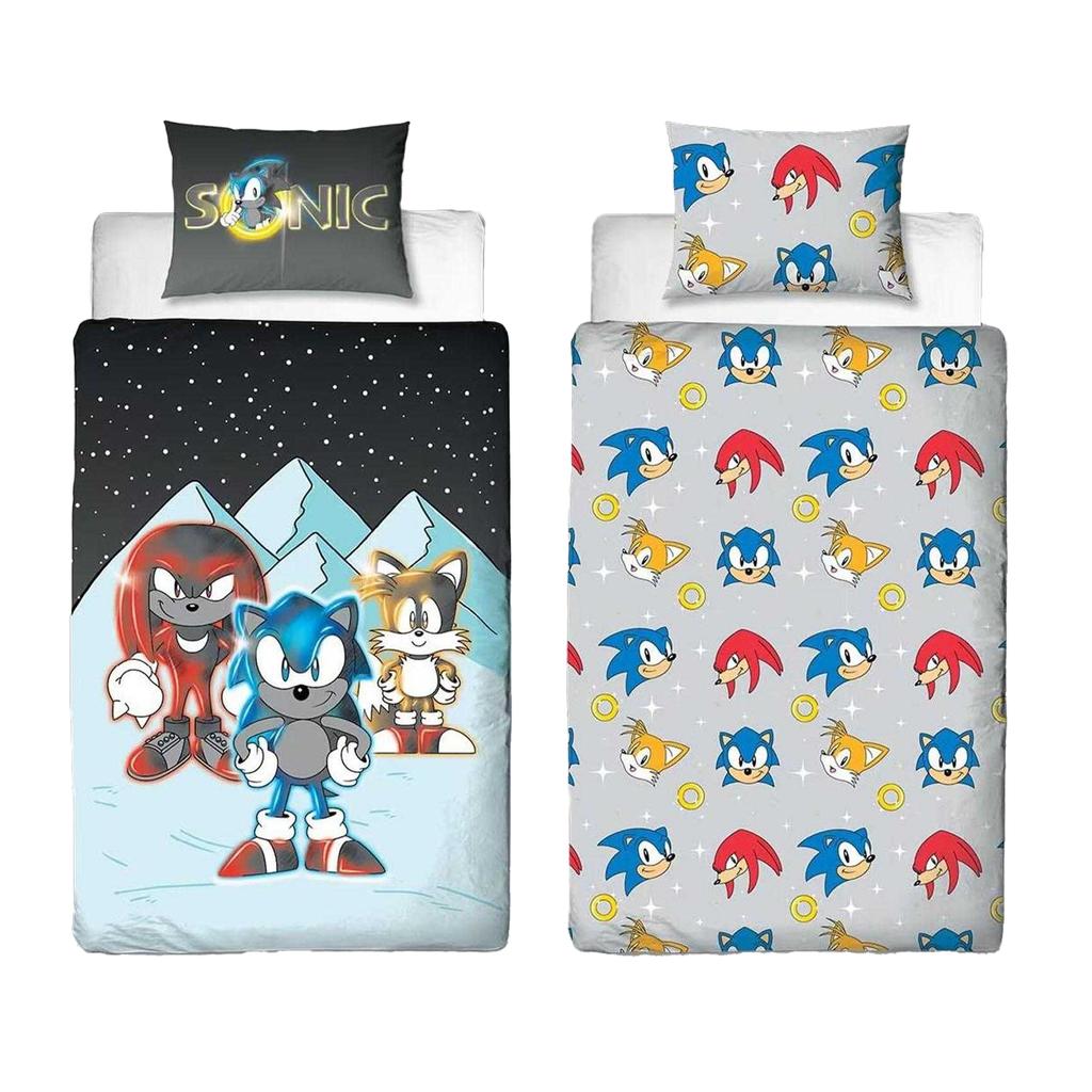 Sonic The Hedgehog Snow Reversible Duvet Set