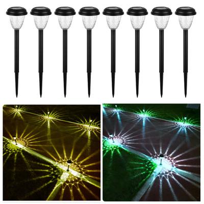 Super Bright Solar Light Automatic ON/OFF Landscape Lighting Outdoor Waterproof Solar Powered Garden Pathway Light