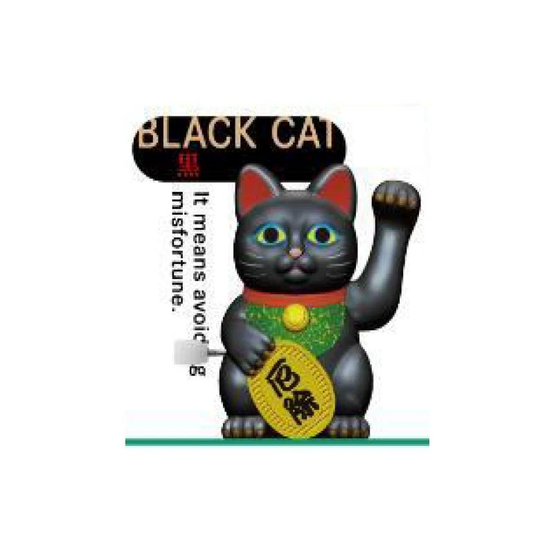 Kenelephant Wind-Up Maneki-Neko Lucky Cat Figure Articulated Kitten Mascot Toy Collection Decoration Ornament Model Gifts