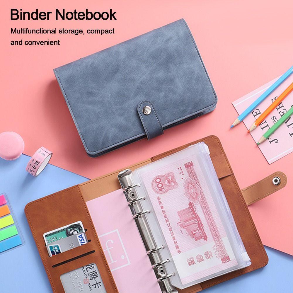 Volnolepý organizér účtů A6 Plánovač rozpočtu Kroužkový pořadač Nový sešit pro rozpočet