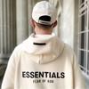 Fog Crazy Essentials Niche American Trendy Brand Autumn and Winter Fleece-Lined Men's Couple Hooded Sweatshirt