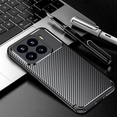 For Xiaomi 15 Case Cover Mi 15 Capas New Silicone Carbon Fiber Shockproof Phone Back Bumper TPU Soft Fundas Xiaomi 15 Xiaomi15