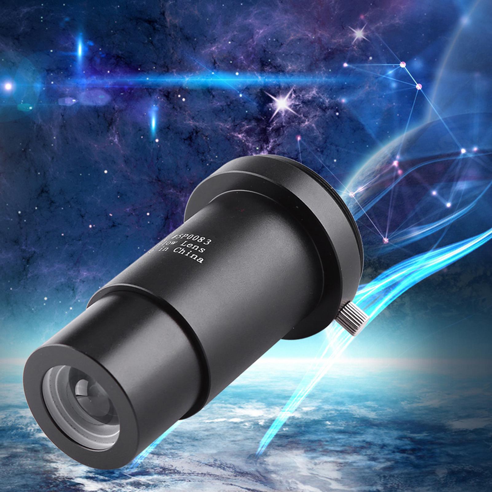 

Aluminium Alloy 5X Astronomical Telescope Eyepiece Barlow Lens 1.25 inch