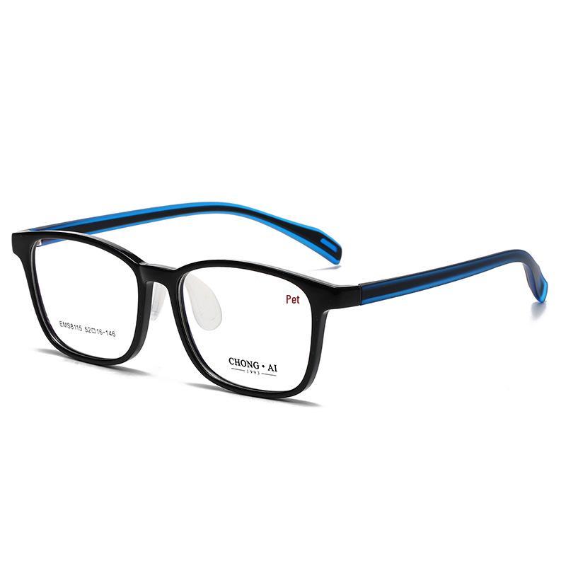 Ultra-light Eco-friendly Student Prescription Glasses Frame with Defocus Control and No-pressure Nose Pads