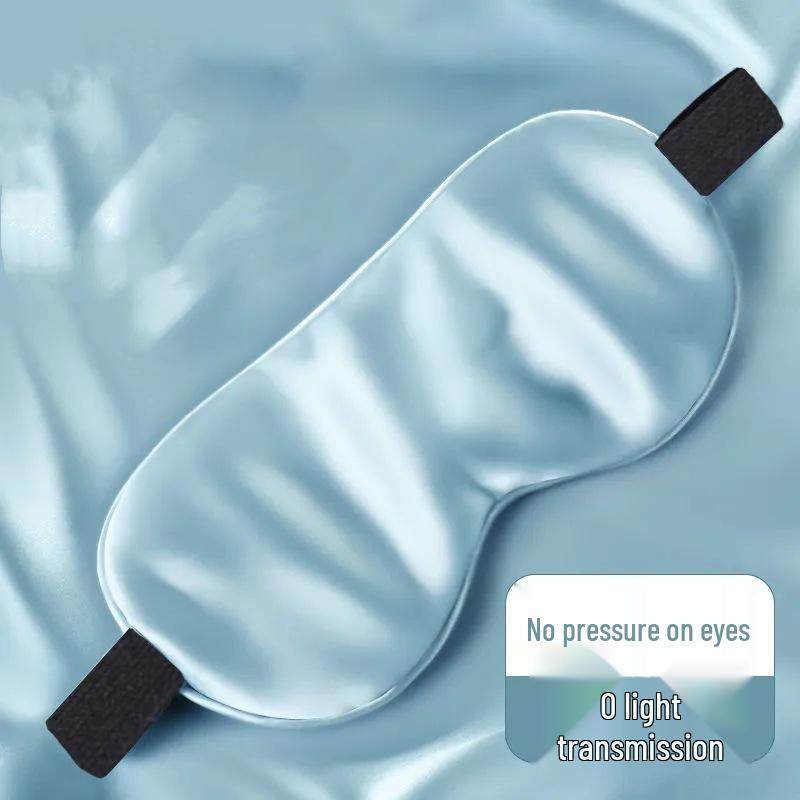 Seiden-Augenmaske - Doppelseitig Maulbeerseide Verdunkelnd, Druckfreies Design, Kostenloser Versand