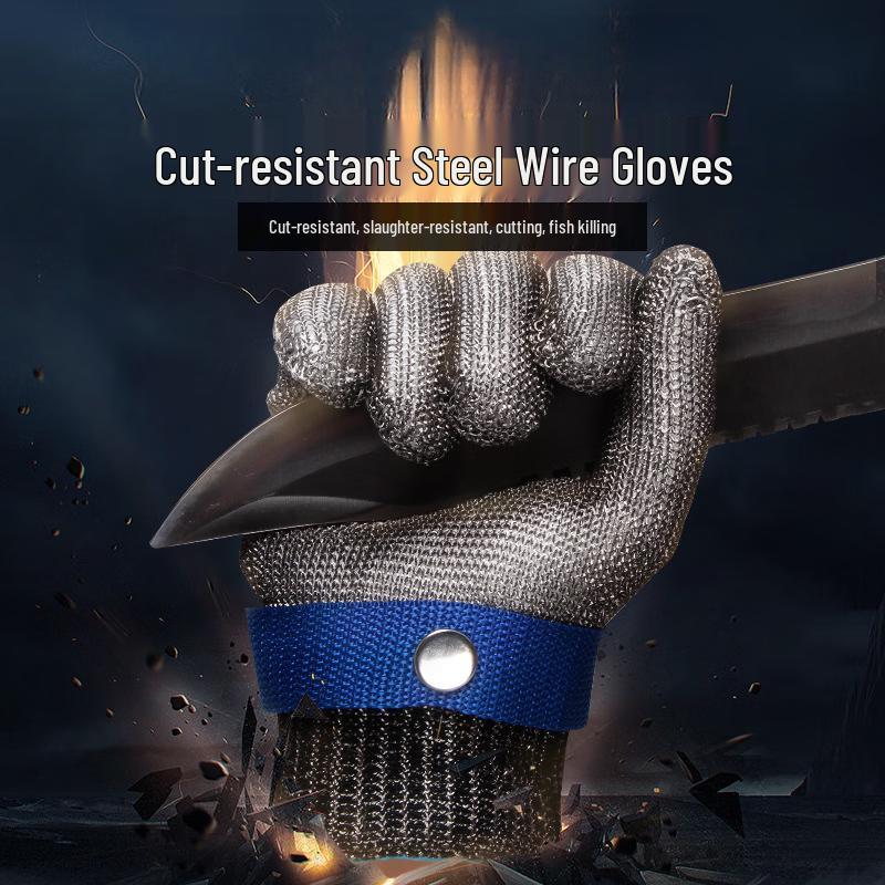 Stainless Steel Anti-Cut Kitchen Gloves