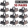 BUCKLOS Semi-Metal Brake Pads Mountain Bike Hydraulic Disc Brake Pads for SHIMANO B01S B05S MTB Road Bicycle Cycling Brake Part