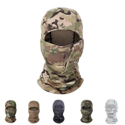 "Heren Camouflage Zonwerende Nek- en Hoofdbedekking": Zomerfiets- en Vismasker, Stofdichte Sjaal, Koel Hoofddoek