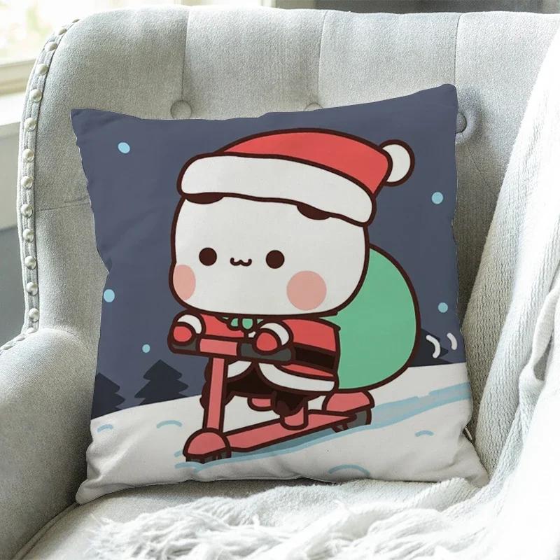 Pillowcase Bubu Dudu 45x45cm Home Decor Cushion Cover Sofa Bed Car Cushion Cover Halloween Christmas
