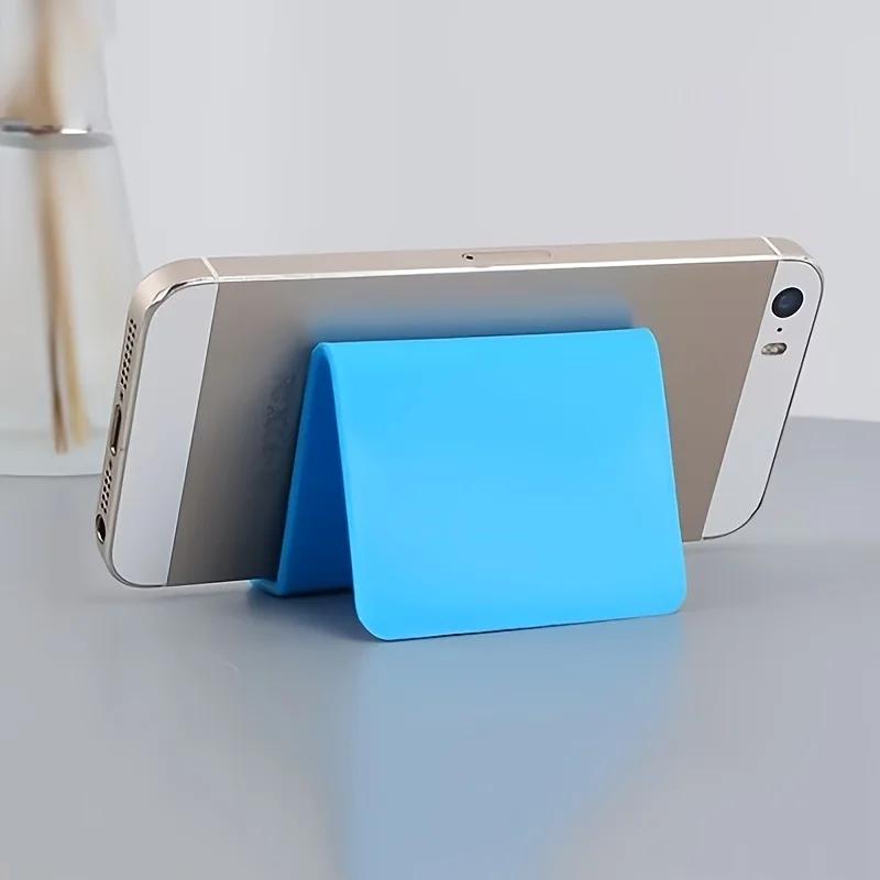3pcs Random Color Desktop Phone Stand, Creative Phone Stand Bedhead Desktop Watching Movies and TV Tablet Stand Phone Stand