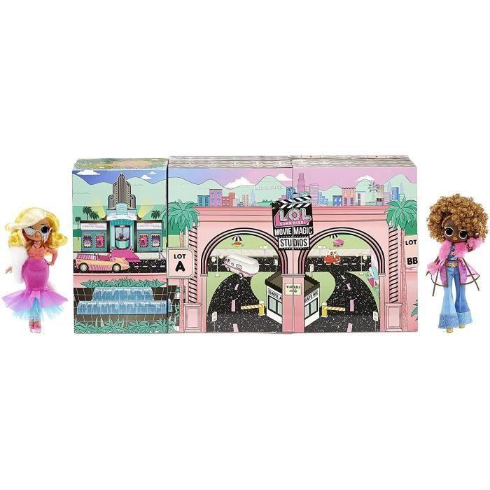 LOL Surprise OMG - Movie Magic Studios - 12 poupées, 4 scènes, accessoires &amp; +