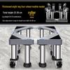 Universal Washing Machine & Refrigerator Stand with Stainless Steel Wheels