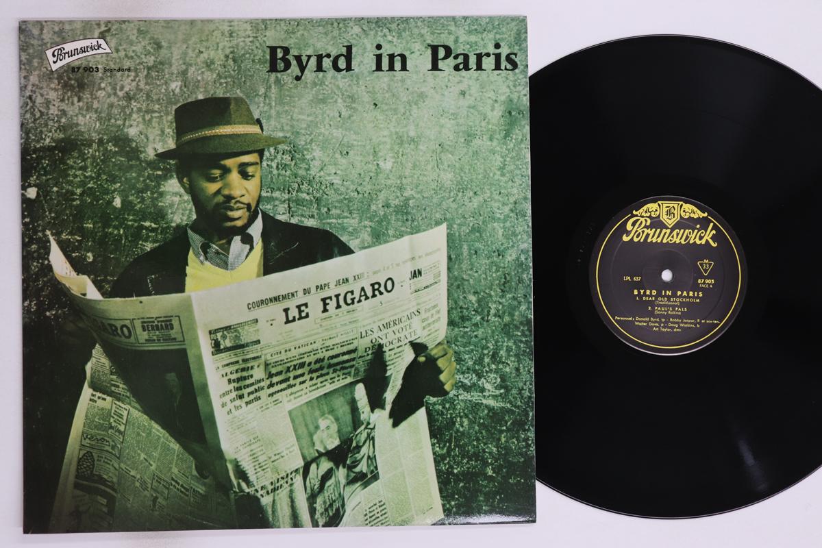 

LP Record DONALD BYRD QUINTET - Byrd In Paris 87903 BRUNSWICK France Jazz Used