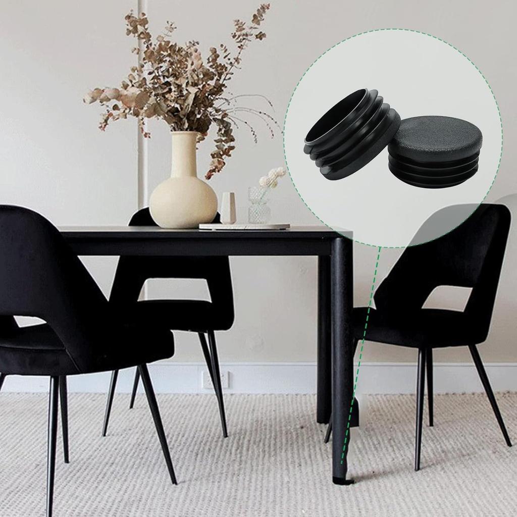 Pipe End Cover Caps, 16 Pieces, Compatible with 0.5 - 1.9 inches (13 -