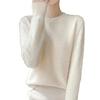 Women's Loose Round Neck Wool Sweater - 2024 Autumn/Winter Pullover Knit Base Layer