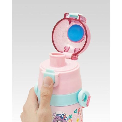Skater Children's Stainless Steel Kids Water Bottle Direct Drinking 470ml Tropical PreCure Girls SDC4-A