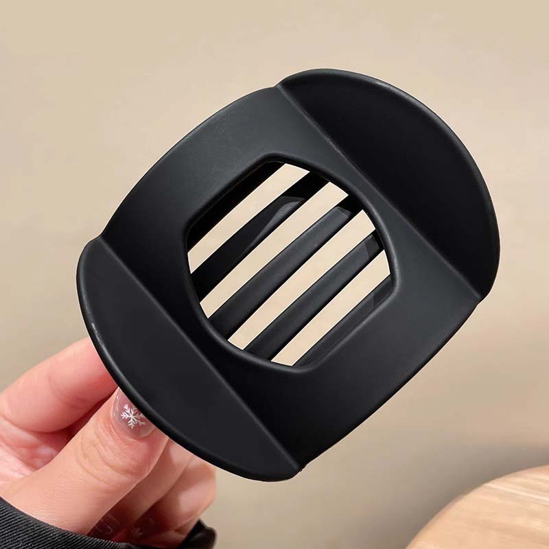 

Винтажный матовый ацетатный овальный зажим-краб для волос для женщин, элегантная дугообразная форма, геометрический зажим-утиль, головной убор, инструменты, аксессуары для волос