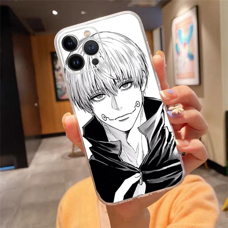 Toge Inumaki Anime Phone Case For iPhone 17 Pro Max Air 16 15 14 13 Pro Max 15 16 Pro 15Plus 16E Silicone Cover