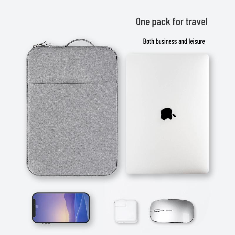 Custodia in Tessuto Oxford Foderata in Pile per Quaderni/Tablet MacBook 13''/Huawei 14''