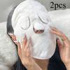 2PCS Hot Compress Face Towel Masks, Reusable Facial Steamer Towel for Hot Cold Skin Care, Moisturizing Face Steamer, Beauty Facial Towel for Home