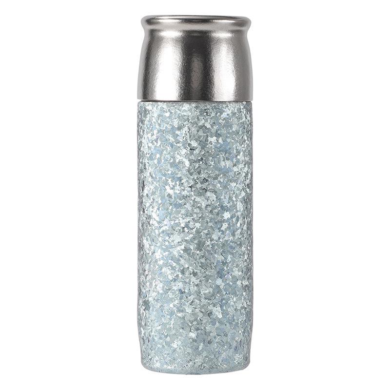 Pure Titanium Vacuum Insulated Tea Cup with Dual-Layer and Tea Separation Feature