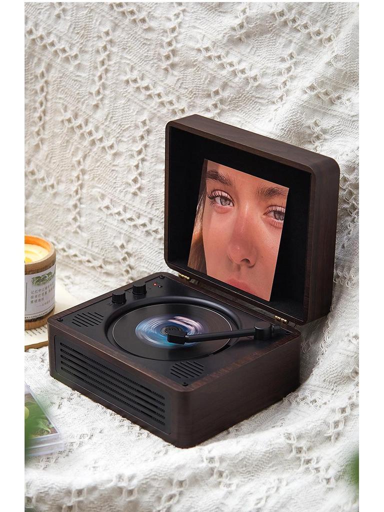 Retro Bluetooth All-in-One CD Player and Speaker - Perfect Birthday Gift