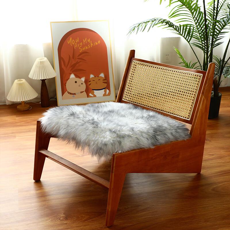 Handun Square Thickened Wool Seat Cushion