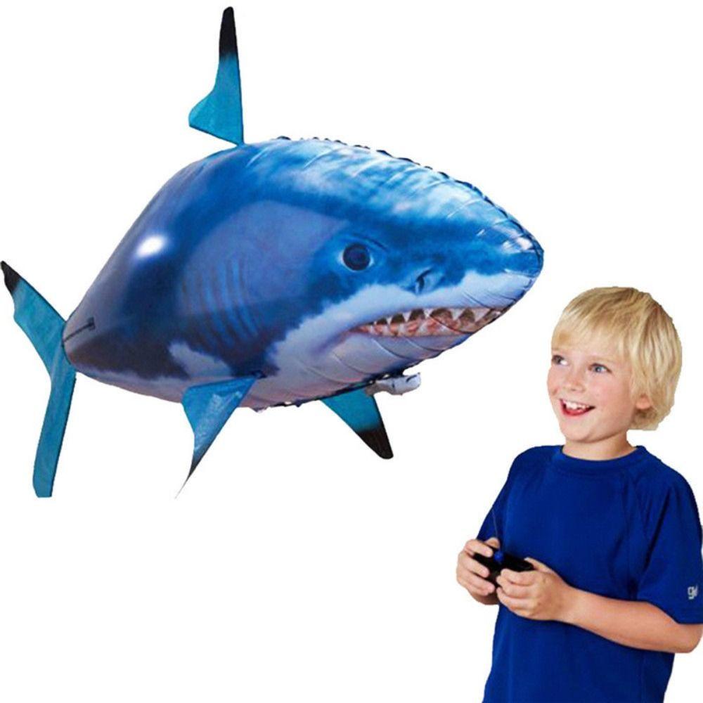 Air Swimming Remote Control Shark RC Animal Fly Balloons Clown Fish Air Flying Fish  Kids Toy